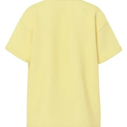 Pieces dame t-shirt PCSKYLAR - pale banana