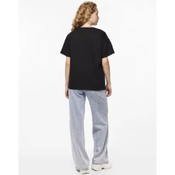 Pieces dame t-shirt PCSKYLAR - Black