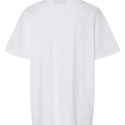 PIECES dame t-shirt PCTHEA - Bright White LIMONI