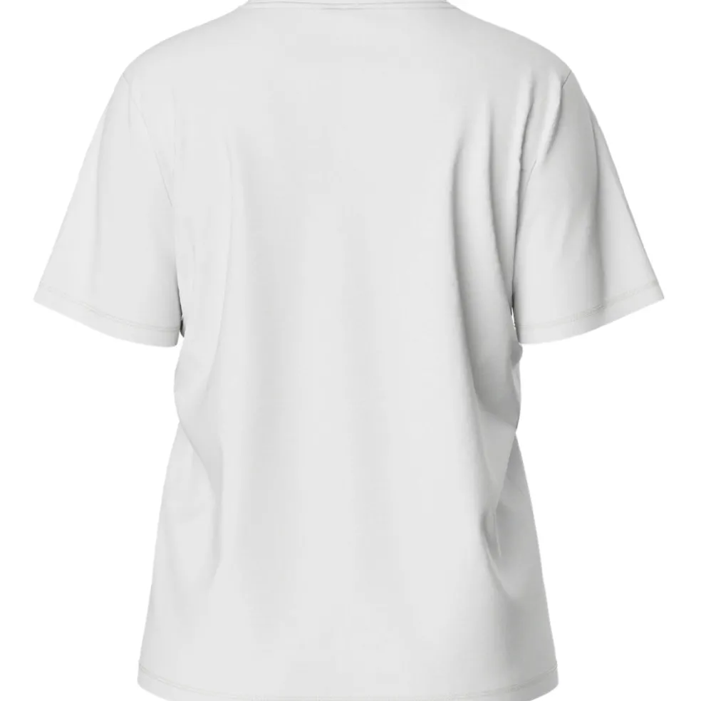 PIECES dame t-shirts PCGABBI - Bright White CHERRY BOMB