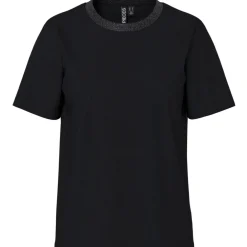 PIECES Dame T-Shirts PCRIA - Black