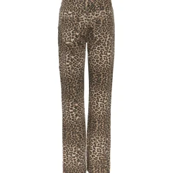 PIECES X DITTE ESTRUP X CILLE FJORD PCGINGER JEANS - Black LEO DENIM