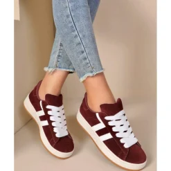 Rosalie dame sneakers BM-1101 - Wine