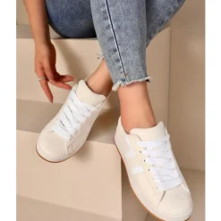 Rosalie dame sneakers BM-1101 - Beige