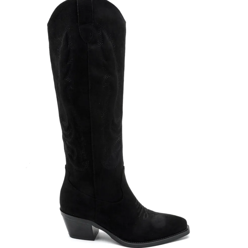 Simone dame støvler 7688A-1 - Black