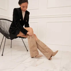 Sof Dame støvler 9501A - Kaki