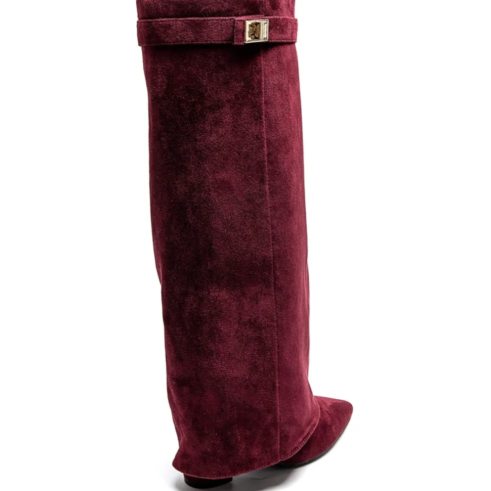 Sof Dame støvler 9501A - Wine