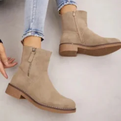 Stephanie dame støvler 8534 - Taupe