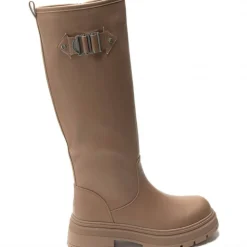 Sylviane dame støvler 1639 - Kaki