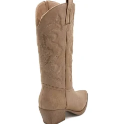 Talia dame cowboystøvler 5677-1 - Kaki