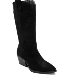 Talia dame cowboystøvler 5677-1 - Black