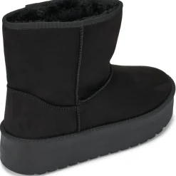 Tulle dame bamsestøvler 6432 - Black