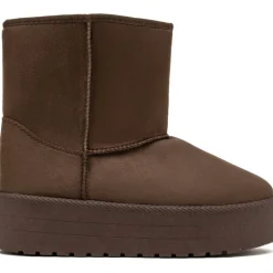 Tulle dame bamsestøvler 6432 - Brown