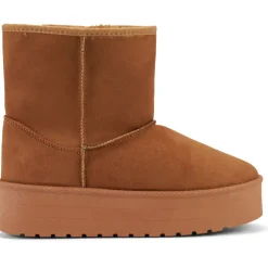 Tulle dame bamsestøvler 6432 - Camel