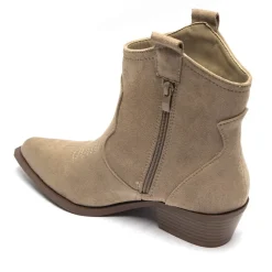 Vanessa Dame cowboystøvler 9653A - Kaki
