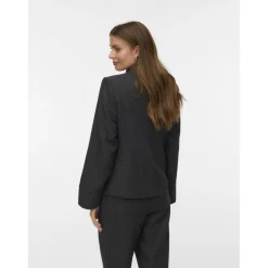 Vero moda aware dame blazer AWAUTHALIA - Dark grey melange