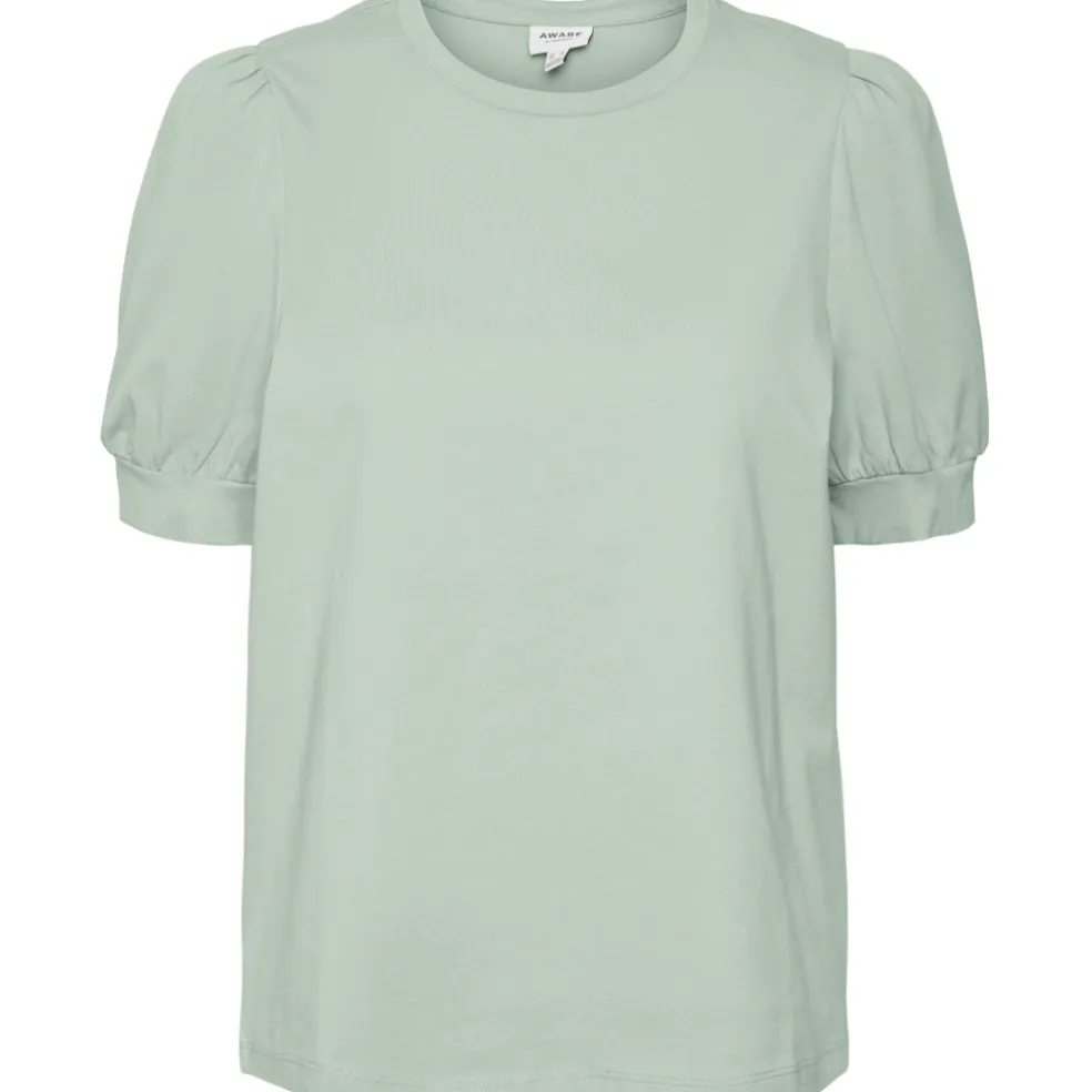 VERO MODA dame bluse AWKERRY - Silt Green