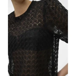 VERO MODA dame bluse VMBECCA - Black
