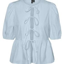 VERO MODA dame bluse VMELLY - Delicate Blue