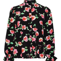 Vero Moda dame bluse VMHYMS - Black Hyms