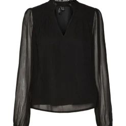 Vero Moda dame bluse VMKAYA - Black