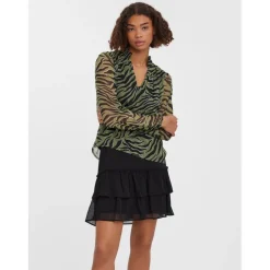 Vero Moda dame bluse VMKAYA - Loden Frost Gigi