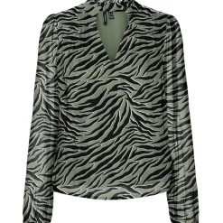 Vero Moda dame bluse VMKAYA - Loden Frost Gigi