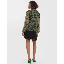 Vero Moda dame bluse VMKAYA - Loden Frost Gigi