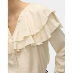 Vero Moda dame bluse VMLIZZI - Birch