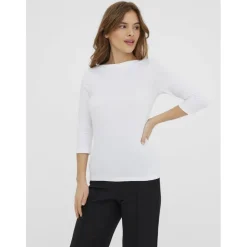 VERO MODA dame bluse VMPANDA - Bright White