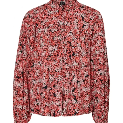 Vero Moda dame bluse VMPATRICIA - Goji berry