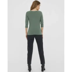 VERO MODA dame bluse VMPANDA - Laurel Wreath