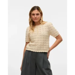 VERO MODA dame bluse VMSHELBY - Birch