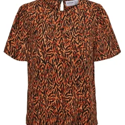 Vero moda dame bluse VMSIENNA - Cinnamon stick
