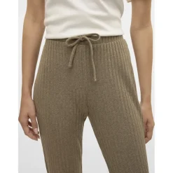 VERO MODA dame bukser VMBRITT - Laurel Oak MELANGE