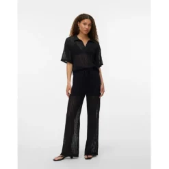 VERO MODA DAME BUKSER VMCAILEY - Black