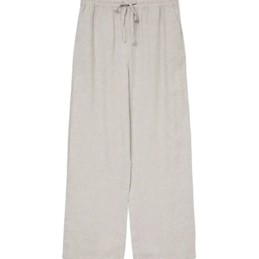 VERO MODA dame bukser VMLINN - Moon Rock MELANGE