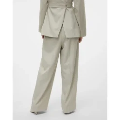 VERO MODA dame bukser VMOMARI - Light Grey Melange
