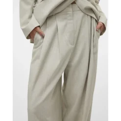 VERO MODA dame bukser VMOMARI - Light Grey Melange