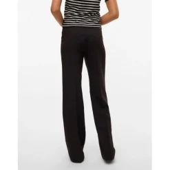 VERO MODA DAME BUKSER VMTEXAS - Black