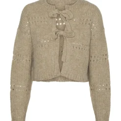 VERO MODA dame cardigan VMADELINA - Silver Mink W. MELANGE