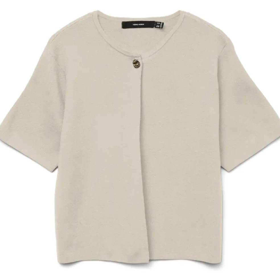 VERO MODA DAME CARDIGAN VMGOLD - Birch