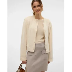VERO MODA dame cardigan VMPOLA - Birch