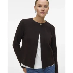 Vero Moda dame cardigan VMMARINA - Chocolate Torte Melange
