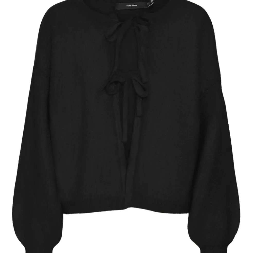 VERO MODA dame cardigan VMBOW - Black