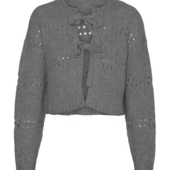 VERO MODA dame cardigan VMADELINA - Medium grey melange