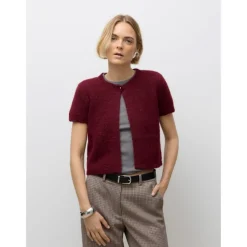 VERO MODA DAME CARDIGANG AWSILJA - Zinfandel