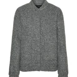 VERO MODA dame jakke VMAMBER - Medium grey melange