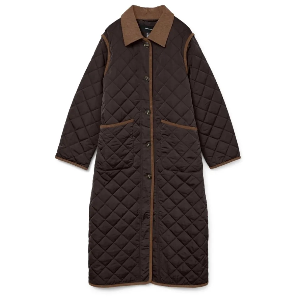 Vero moda dame jakke VMEMILY - Chocolate Torte