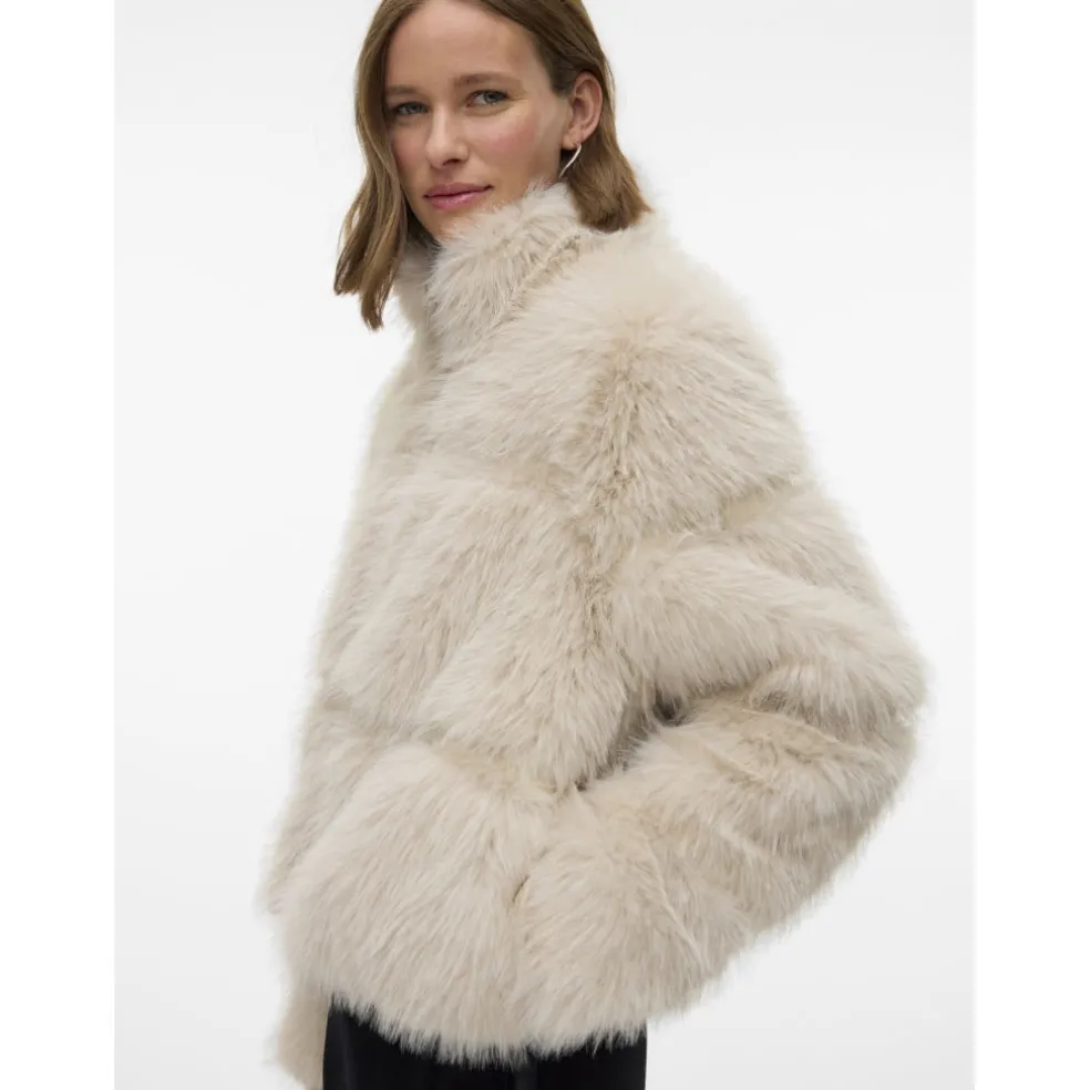 Vero moda dame jakke VMKAJA - Pumice Stone